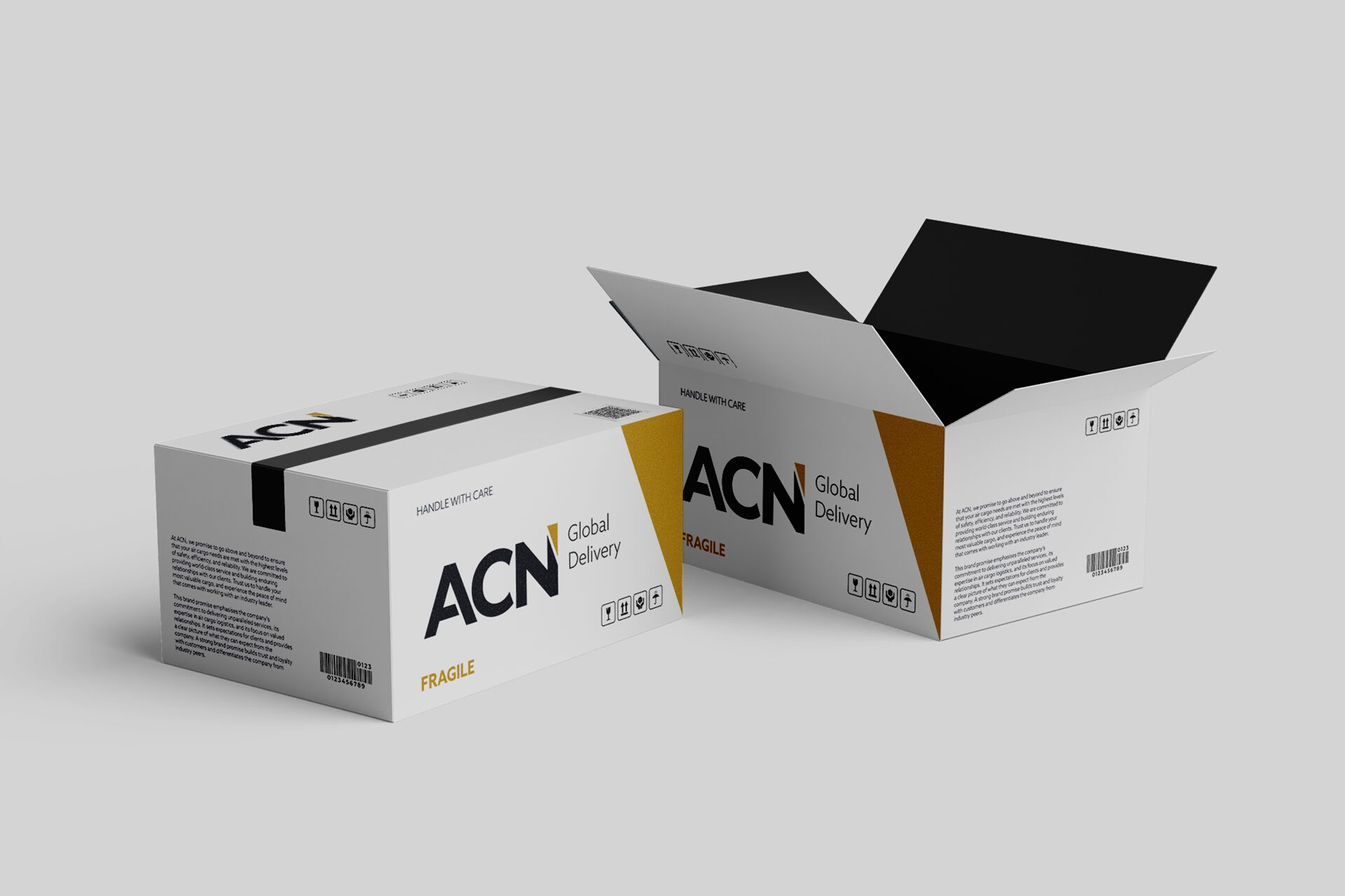 GEE for ACN Global packaging design