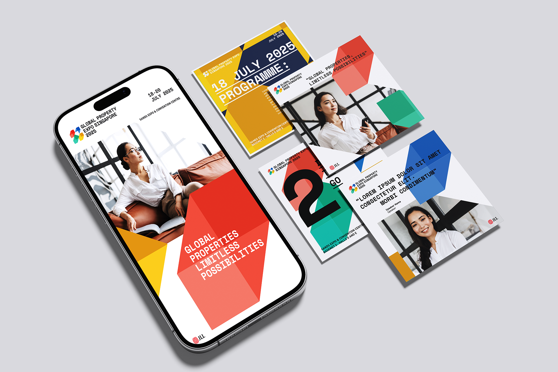 GEE for JLL Social Media Design